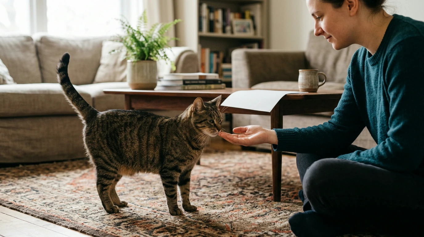 Cat Body Language Cheat Sheet: Read Tails, Ears & Meows