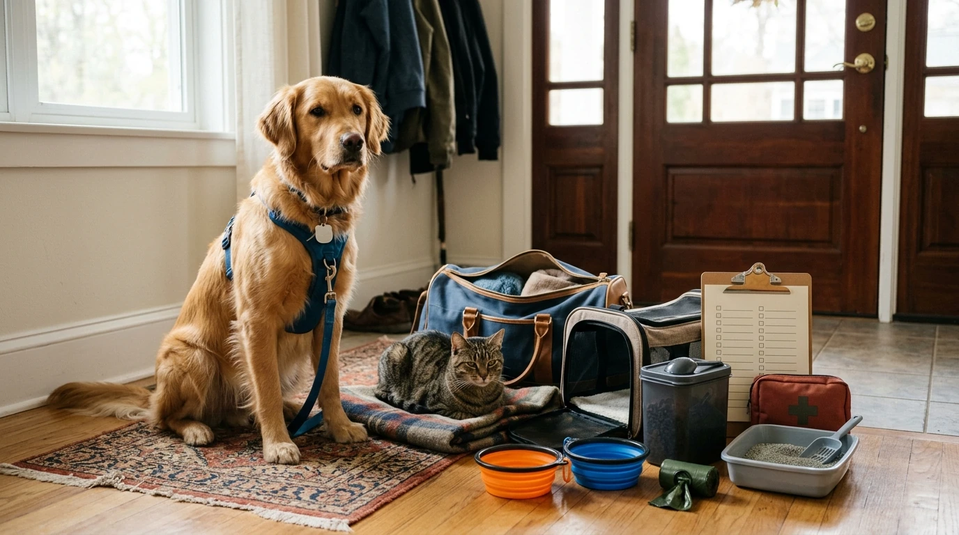 Pet Travel Checklist: Pack for Safe Dog & Cat Trips